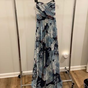 Maxi Size 4 TALL floral dress
